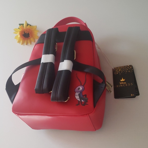 Just In: Brand New/NWT Loungefly Disney Princesses Mulan Red Backpack. - Picture 7 of 7